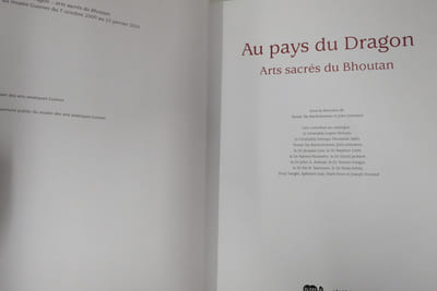 Au pays du dragon - Arts sacrés du Bouthan