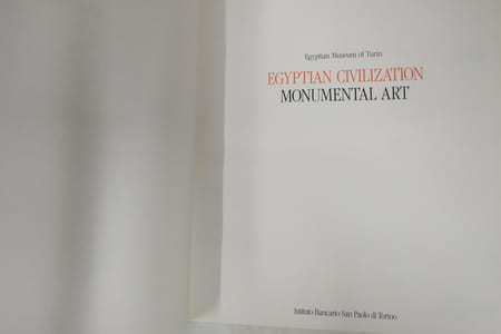 Egyptian civilization; Monumental art
