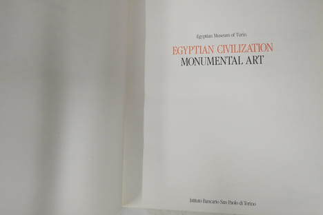 Egyptian civilization; Monumental art. Collectif; Egyptian Museum of Turin