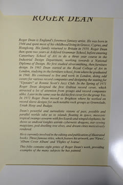 Roger Dean Portfolio. Roger Dean