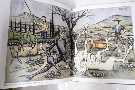 Don Quichotte de Cervantés. Bernard Buffet