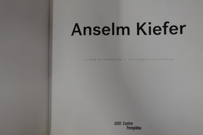 Anselm Kiefer - Album (Bilingue Fr/Ang)