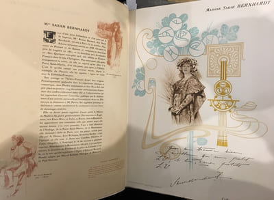 Les contemporains célèbres. Première série. Album Lefèvre-Utile. Portraits - Autographes - Notices biographiques illustrées - Portraits humoristiques des célébrités contemporaines