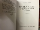 Mario Avati : l'oeuvre gravé 1976-1983. Roger Passeron
