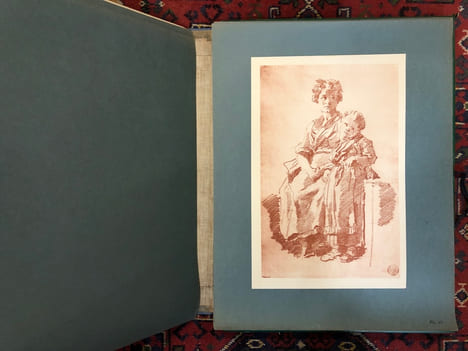 Les dessins d'Honoré Fragonard et de Hubert Robert des bibliothèque et musée de Besançon. Maurice Feuillet