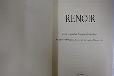 Pierre-Auguste Renoir sa vie son oeuvre