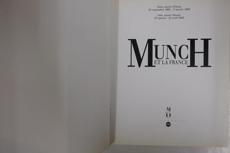 Munch et la France. Collectif
