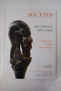 Aguttes - Arts Primitifs, Arts d'Asie, collection Deveze Bergognon et à divers amateurs