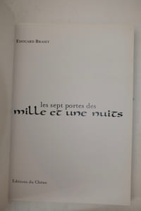 Les sept portes des mille et une nuits