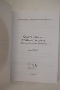 Quatre mille ans d'histoire du cuivre: Fragments d'une suite de rebonds