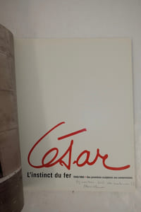 Cesar L'instinct du fer. 1946/1966 Des premieres sculptures aux compressions.