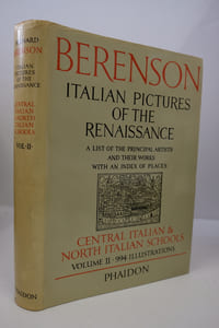 Italian Pictures Of The Renaissance A List Of The Principal Artists And Their Works With An Index Of Places.Central Italian and North Italian Schools.Volume II