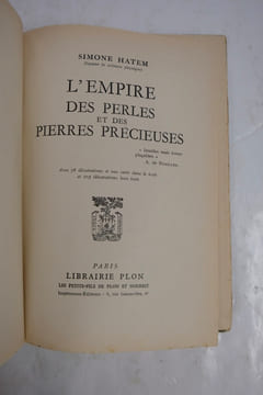 L'empire des perles et des pierres précieuses. Hatem Simone