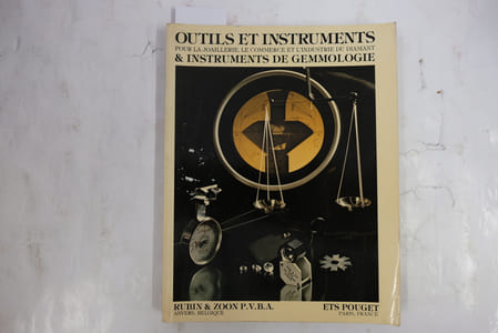 Outils et instruments pour la joaillerie, le commerce et l’industrie du diamant & Instruments de Gemmologie