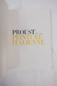 Proust et la peinture italienne