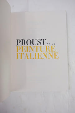 Proust et la peinture italienne. Marangoni, Eleonora