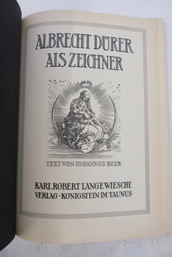 Albrecht Dürer als Maler und als Zeichner Worte aus Dürers Schriften.. Beer, Johannes