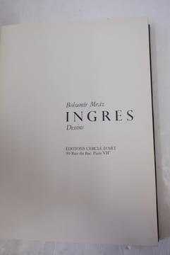 Ingres - Dessins.. Bohumir Mraz