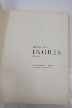 Ingres - Dessins.. Bohumir Mraz
