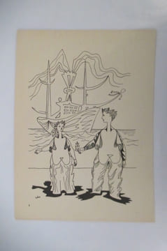 6 DESSINS EN MUSIQUE.. Lucien Coutaud