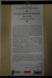 Collections et marché de l'art en France : 1789-1848