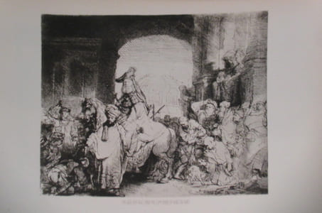 LES EAUX-FORTES AUTHENTIQUES DE REMBRANDT. Album des reproductions d'eaux-fortes.