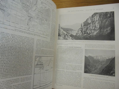 NOUVEL ATLAS LAROUSSE, GEOGRAPHIE UNIVERSELLE PITTORESQUE