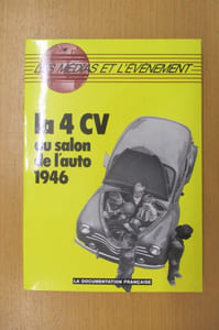 LA 4 CV AU SALON DE L'AUTO 1946 