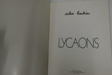 Lycaons. Alex Barbier