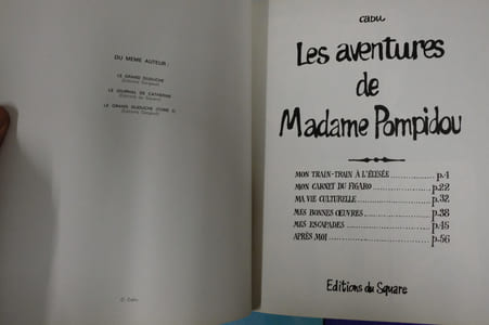 4 bandes dessinées de Série bête et méchante : Les aventures de madame Pompidou; Le journal de Catherine; Les aventures de Tom Blanc X2