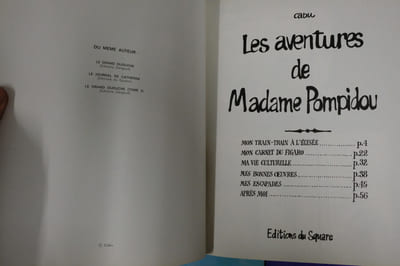 4 bandes dessinées de Série bête et méchante : Les aventures de madame Pompidou; Le journal de Catherine; Les aventures de Tom Blanc X2