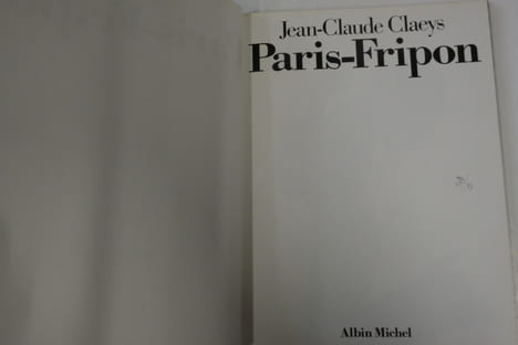 Paris-fripon. Jean-Claude Cleys