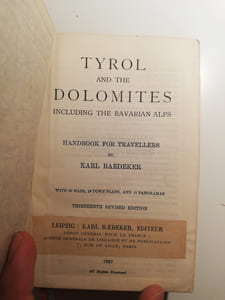 TYROL AND THE DOLOMITES