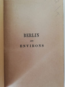 Berlin and its Environs