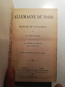 Allemagne du Nord.. Baedeker, Karl:
