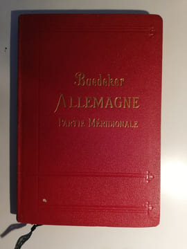 Allemagne Partie Meridionale. Appendice a L'Allemagne du Nord.. BAEDEKER, Karl