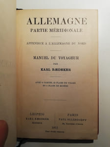 Allemagne Partie Meridionale. Appendice a L'Allemagne du Nord.