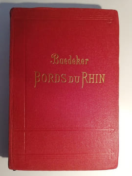 Bords du Rhin.. Baedeker Karl