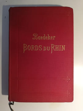 Bords du Rhin.. Baedeker Karl