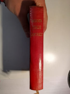 Italie centrale. . Baedeker Karl