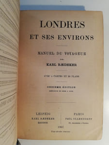 LONDRES et ses Environs.