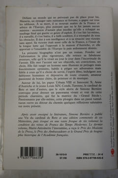 Mazarin : Le maître du jeu. Simone Bertière
