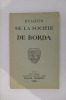 BULLETINS DE LA SOCIETE DE BORDA 1968. 