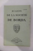 BULLETINS DE LA SOCIETE DE BORDA 1980. 