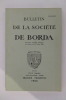 BULLETINS DE LA SOCIETE DE BORDA 1984. 