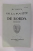BULLETINS DE LA SOCIETE DE BORDA 1991. 