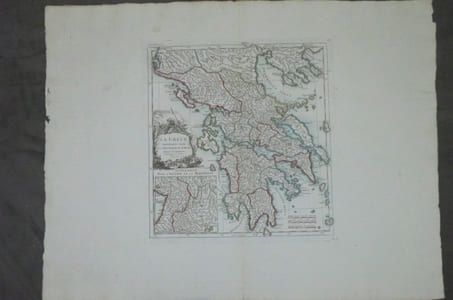 LA GRECE proprement dite. Pour l'Histoire Romaine de M. ROLLIN. SUPPLEMENT POUR L'ILLYRIE ET LA MACEDOINE.