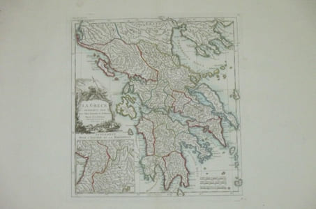 LA GRECE proprement dite. Pour l'Histoire Romaine de M. ROLLIN. SUPPLEMENT POUR L'ILLYRIE ET LA MACEDOINE.