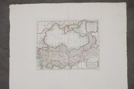 L'ASIE MINEURE ET LE BOSPHORE. Pour l'Histoire Ancienne de Mr. ROLLIN.. Sr. D'ANVILLE