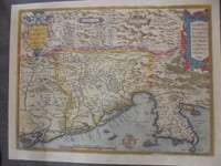 "Fori Iulii Accurata Descriptio - Ortelius 1572 -venetien,Friaul -italien "
Italie ,carte dru Frioul et Venise.(Vénécie)